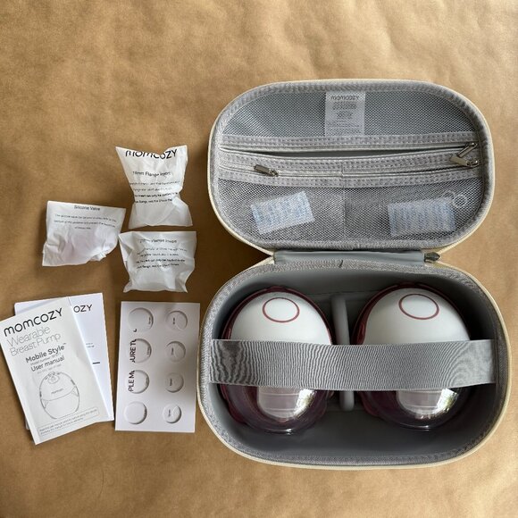 Momcozy M6 Breast Pump Breast Pump Hands Free Mobile Style Wearable NEW BAG CASE - Picture 3 of 8